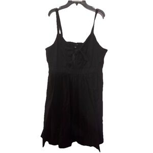 Torrid Womens Mini Dress Size 1X  Black Strap Sleeveless